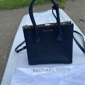 Michael Kors, small navy blue purse. Gently used.